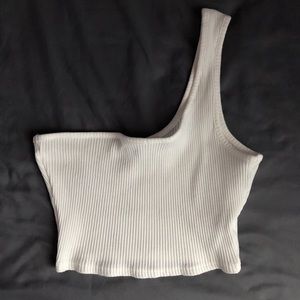 Shein One Shoulder Crop Top